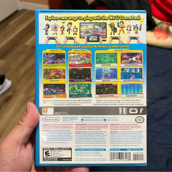 Wii U - Nintendo Land (2012) - Not For Resale - Used / Complete - Picture 3 of 3